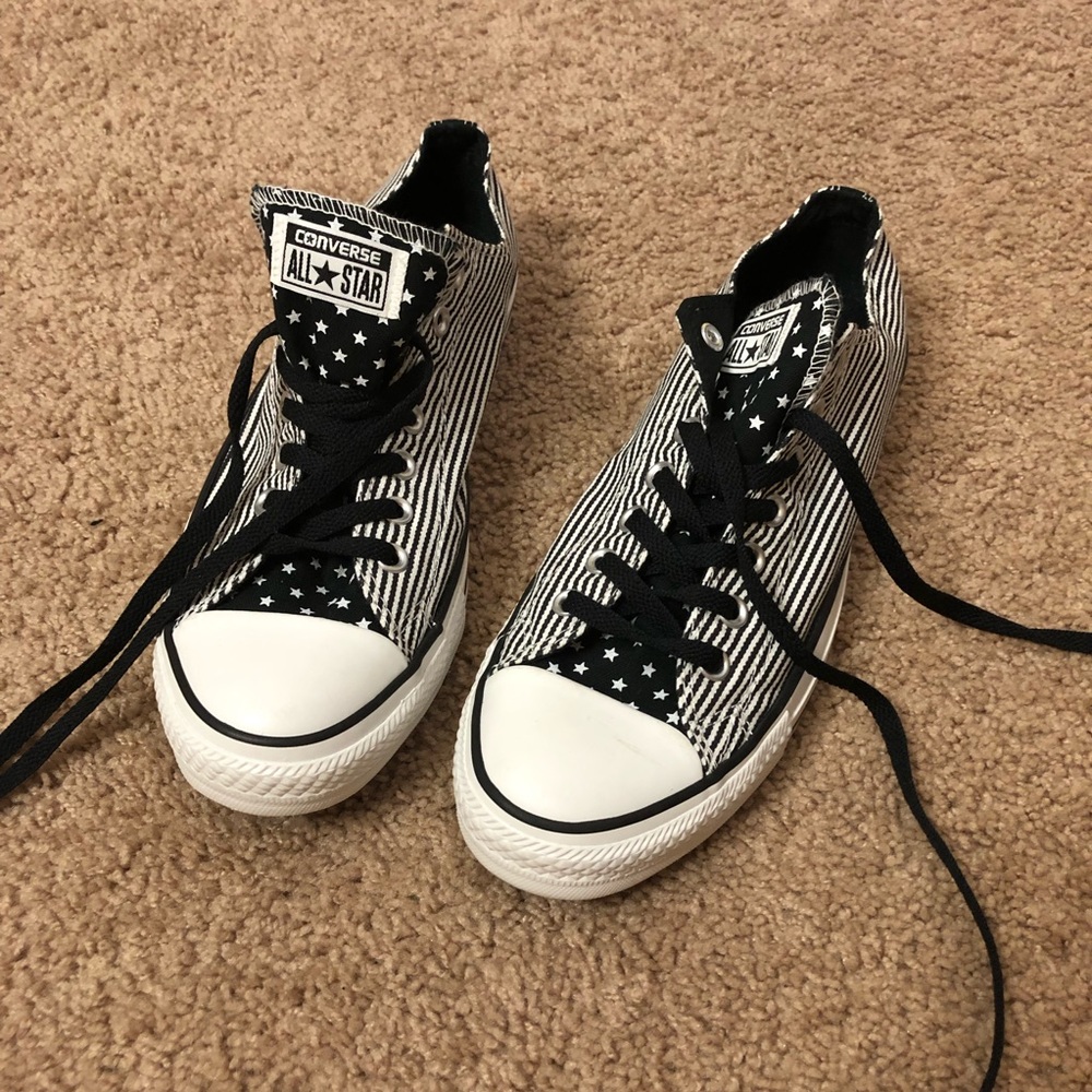 Stripes and Stars Converse